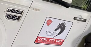 Stallion Security Vehicle magnet 2